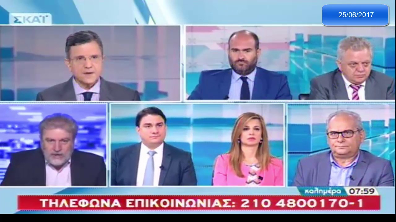 Ο Νότης Μαριάς στην τηλεόραση του ΣΚΑΙ για ογκολογικά φάρμακα και παράταση συμβάσεων της ΠΟΕ – ΟΤΑ